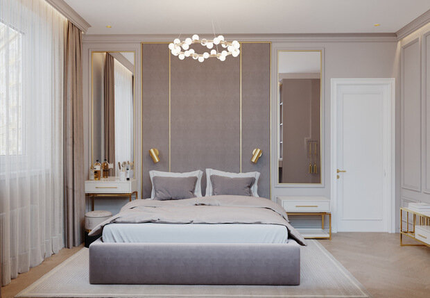 Фото из портфолио  квартира 60 метров классика – фотографии дизайна интерьеров на INMYROOM