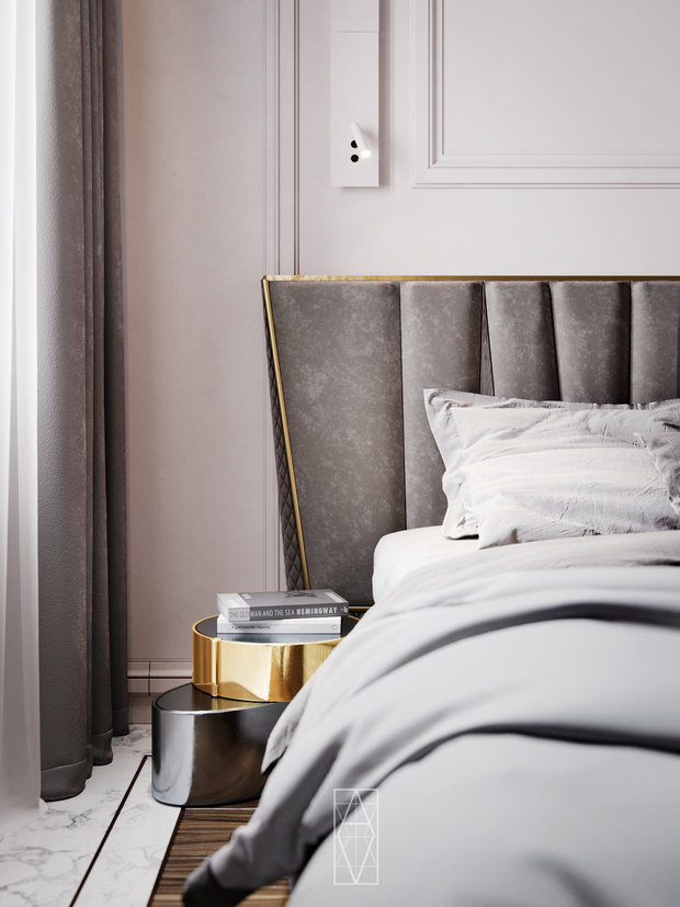 Фото из портфолио Люксовый интерьер квартиры в Москве 130м2 – фотографии дизайна интерьеров на INMYROOM