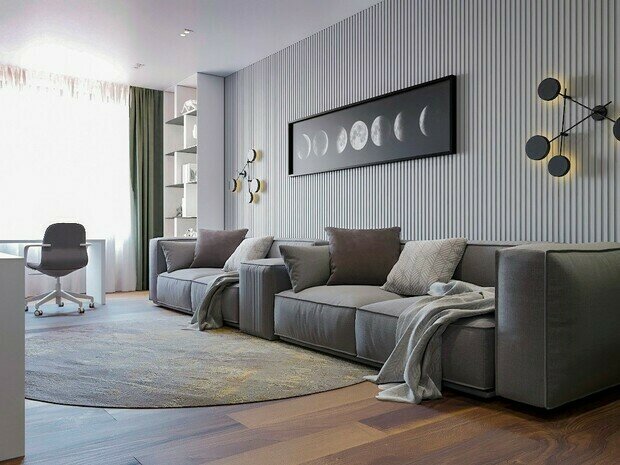 Фото из портфолио Коттедж под Самарой – фотографии дизайна интерьеров на INMYROOM