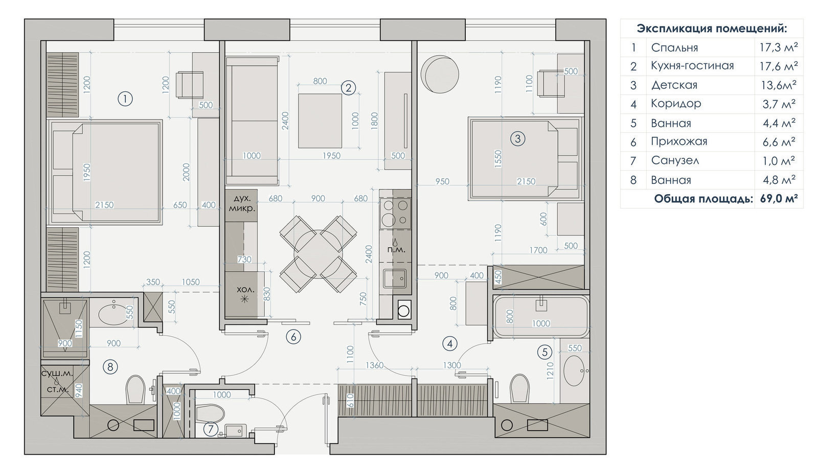 Фотография: Планировки в стиле , Классический, Современный, Квартира, Проект дня, Москва, 3 комнаты, 60-90 метров, Наталья Широкорад – фото на INMYROOM Фотография: Планировки в стиле , Классический, Современный, Квартира, Проект дня, Москва, 3 комнаты, 60-90 метров, Наталья Широкорад – фото на INMYROOM