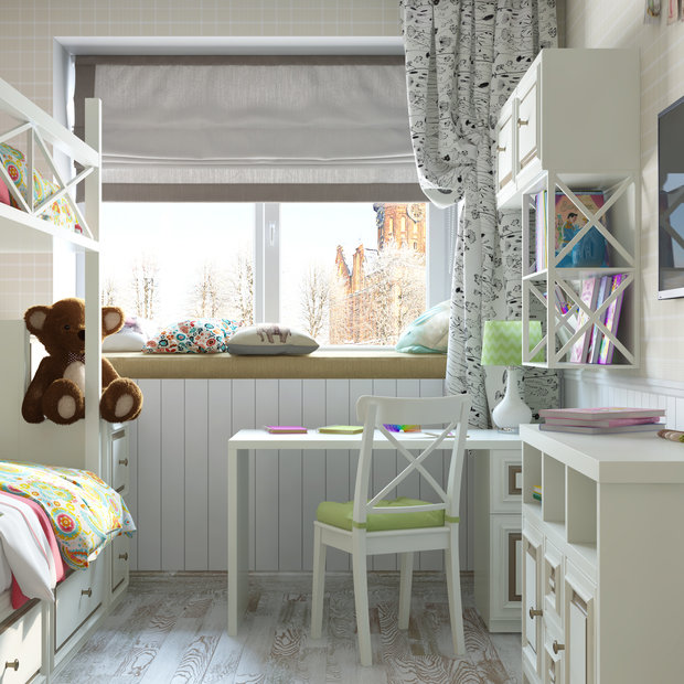 Фото из портфолио Г. Сургут, Ул. Киртбая, 20 – фотографии дизайна интерьеров на INMYROOM