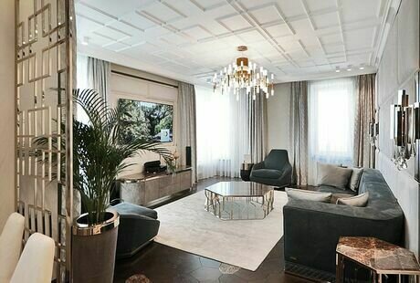 Ремонт квартиры в стиле ар-деко в ЖК Долина Сетунь