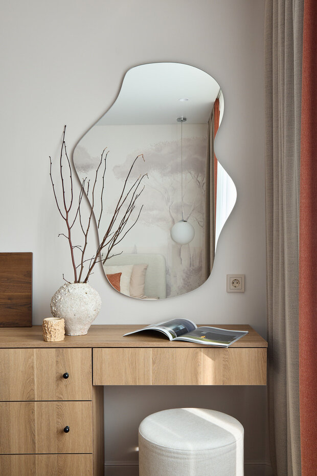 Фотография: Спальня в стиле Современный, Джапанди, Малогабаритная квартира, Квартира, Проект дня, Беларусь, Панельный дом, 1 комната, 40-60 метров, Жодино, Мария Назарова – фото на INMYROOM