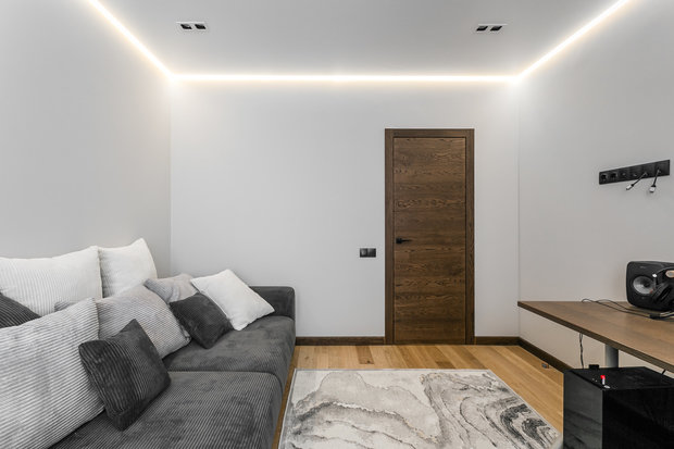 Фото из портфолио Ремонт квартиры в стиле лофт 80 кв. метров – фотографии дизайна интерьеров на INMYROOM