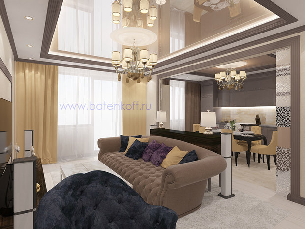 Фото из портфолио Дизайн интерьера г. Москва – фотографии дизайна интерьеров на INMYROOM