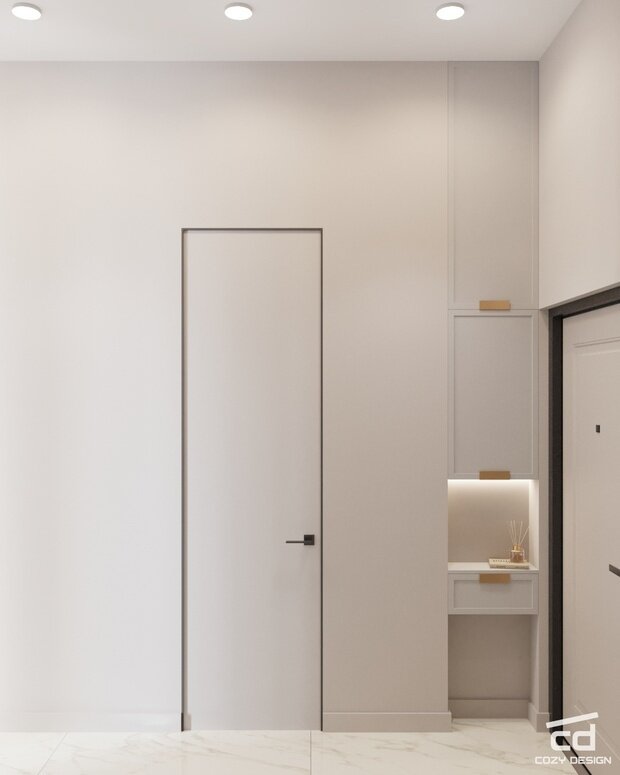 Фото из портфолио Квартира 66м2 в Москве – фотографии дизайна интерьеров на INMYROOM