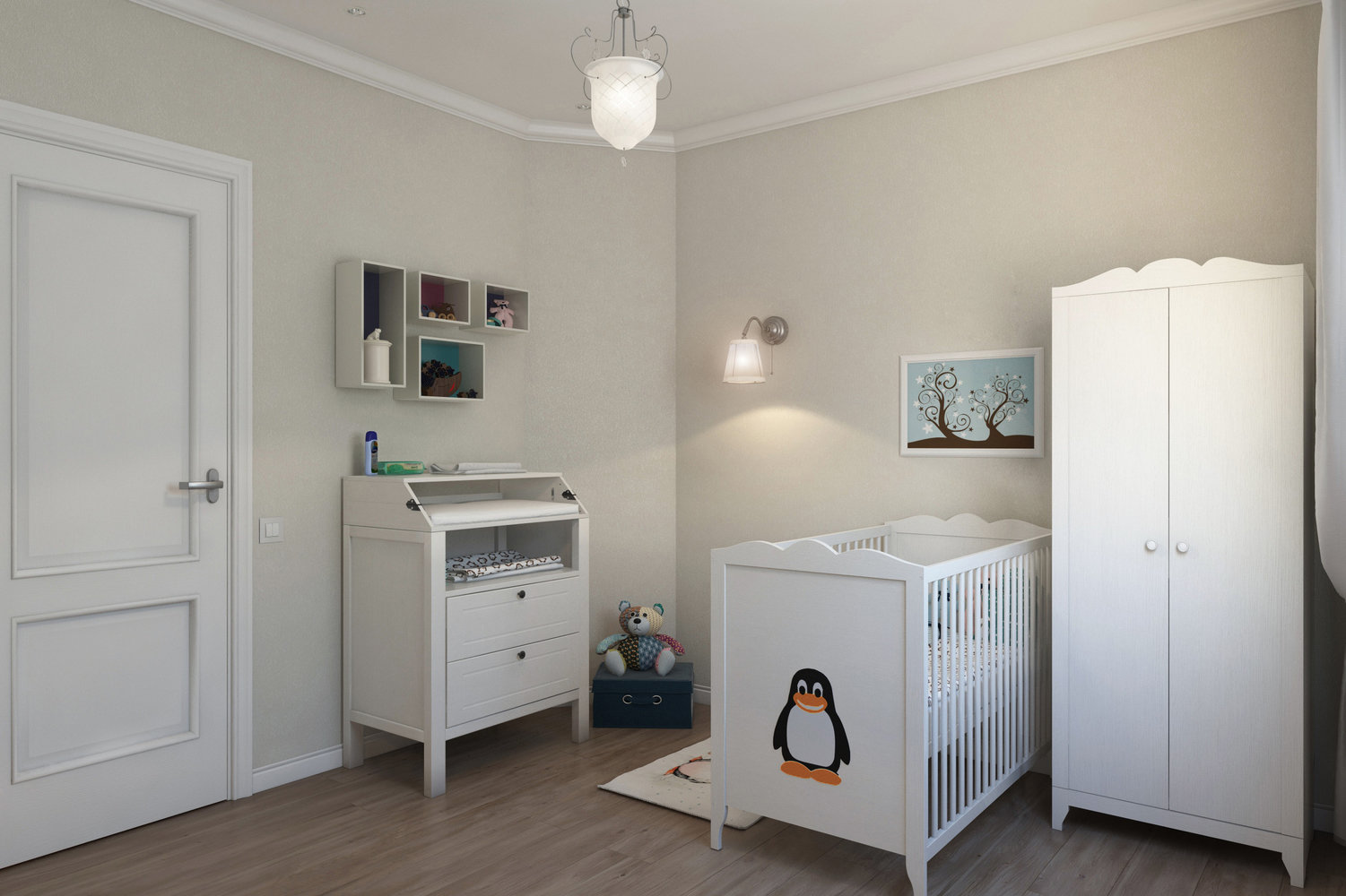 Фото из портфолио Скандинавская квартира. Из двушки в трешку – фотографии дизайна интерьеров на INMYROOM Фото из портфолио Скандинавская квартира. Из двушки в трешку – фотографии дизайна интерьеров на INMYROOM