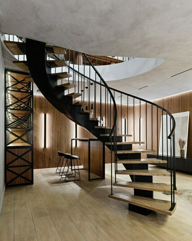 Фотография: Кухня и столовая в стиле Современный, Минимализм, Дом, Проект дня, Дом и дача, Ленинградская область, 4 и больше, Более 90 метров, Анара Беркалиева – фото на INMYROOM