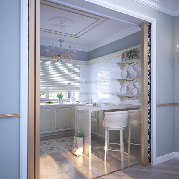 Фото из портфолио кухни – фотографии дизайна интерьеров на INMYROOM