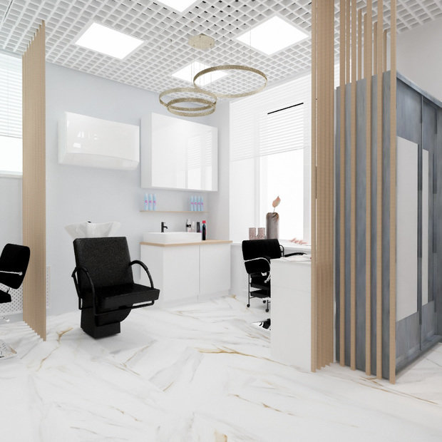 Фото из портфолио Салон красоты – фотографии дизайна интерьеров на INMYROOM