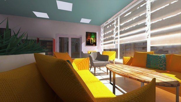 Фото из портфолио Лобби-бар в гостинице – фотографии дизайна интерьеров на INMYROOM
