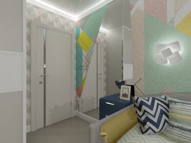 Фото из портфолио Квартира 90 метров – фотографии дизайна интерьеров на INMYROOM