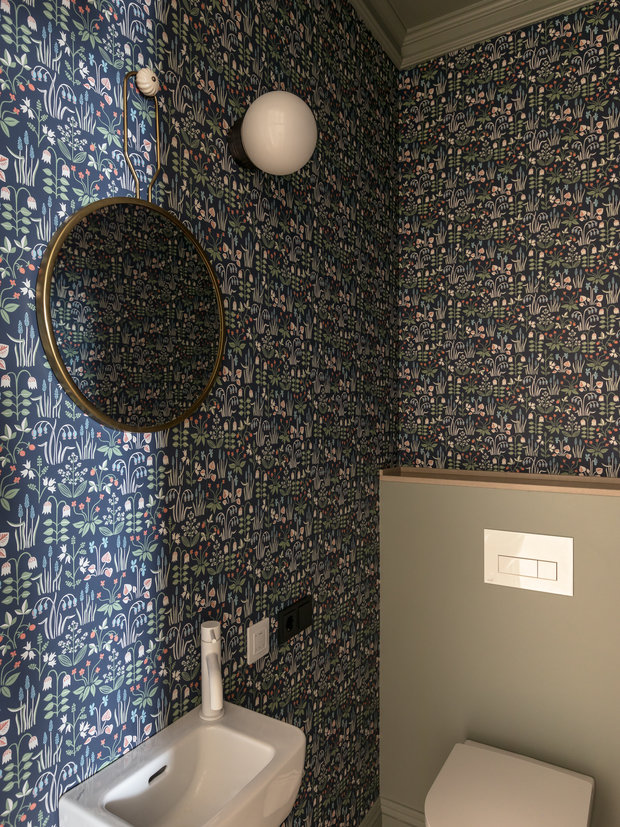 Фотография: Ванная в стиле Скандинавский, Современный, Квартира, Проект дня, Минск, 3 комнаты, 40-60 метров, Елена Ерашевич – фото на INMYROOM