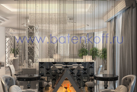 Дизайн проект кухни в стиле ардеко от Батенькофф