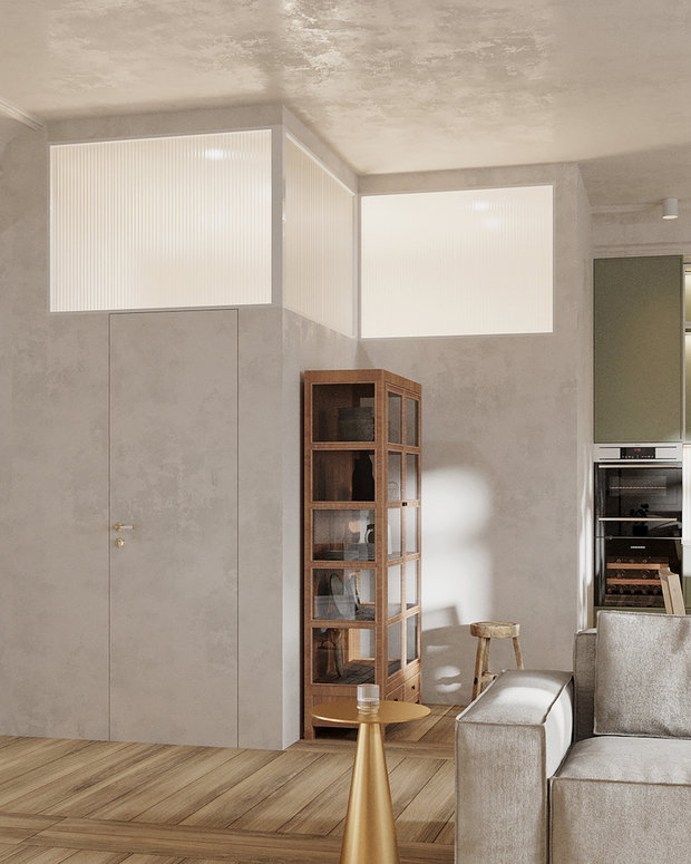 Фотография: Гостиная в стиле Эклектика, Квартира, Проект недели, Санкт-Петербург, 3 комнаты, Более 90 метров, Дарья Лёхова – фото на INMYROOM