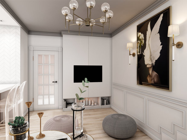 Фото из портфолио ЖК Юность – фотографии дизайна интерьеров на INMYROOM