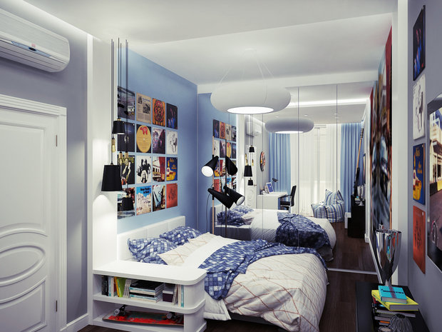 Фото из портфолио Winner's room – фотографии дизайна интерьеров на INMYROOM