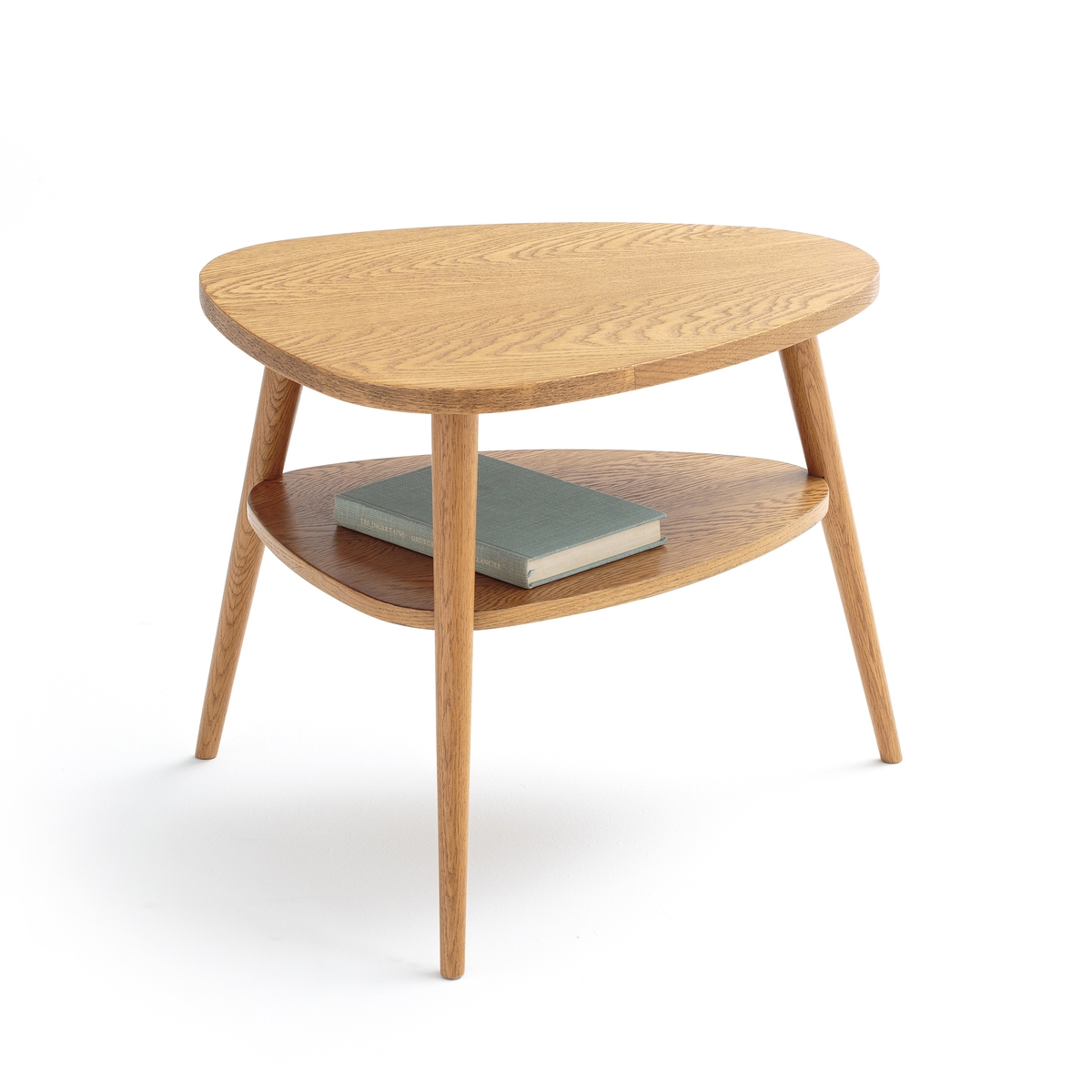 Стол кофейный с двойной столешницей Quilda бежевого цвета