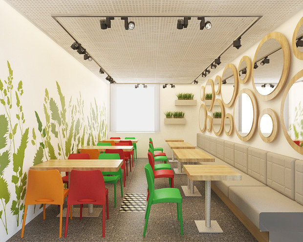 Фото из портфолио столовая в аграрном институте – фотографии дизайна интерьеров на INMYROOM