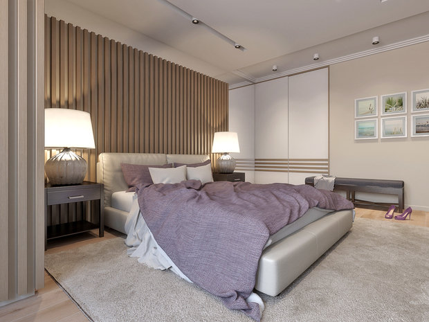 Фото из портфолио Спальня – фотографии дизайна интерьеров на INMYROOM