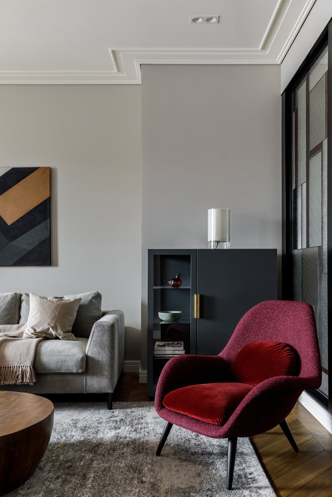 Фотография: Гостиная в стиле Современный, Квартира, Проект дня, Москва, Айя Лисова, 4 и больше, Более 90 метров, Aiya Design – фото на INMYROOM Фотография: Гостиная в стиле Современный, Квартира, Проект дня, Москва, Айя Лисова, 4 и больше, Более 90 метров, Aiya Design – фото на INMYROOM