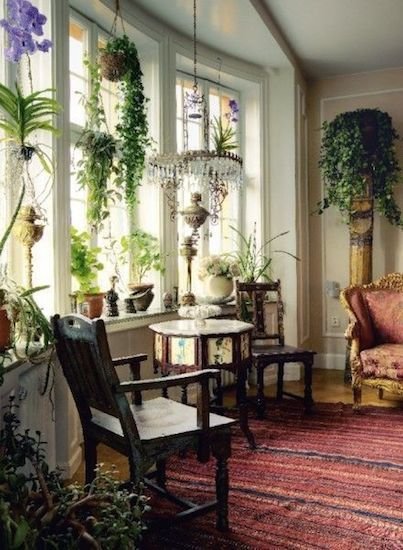 Фотография: Гостиная в стиле Прованс и Кантри, Восточный, Декор интерьера, Декор дома, Плетеная мебель – фото на INMYROOM