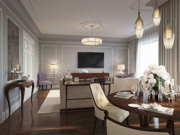 Фото из портфолио Квартира в Москве – фотографии дизайна интерьеров на INMYROOM