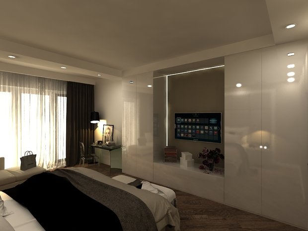 Фото из портфолио Проект квартиры в Уфе – фотографии дизайна интерьеров на INMYROOM