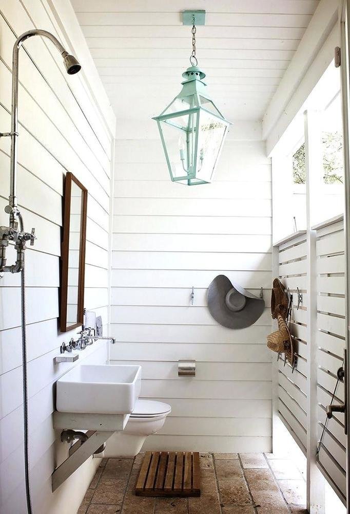 Фотография: Ванная в стиле Прованс и Кантри, Советы, Леруа Мерлен, Leroy Merlin, летний душ, душ на даче – фото на INMYROOM