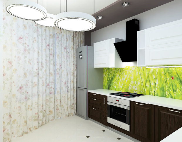 Фото из портфолио Однушка в химках – фотографии дизайна интерьеров на INMYROOM