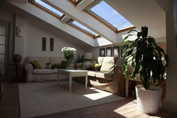 Фотография: Гостиная в стиле Современный, Декор интерьера, Квартира, Дома и квартиры, Чердак, Мансарда – фото на INMYROOM