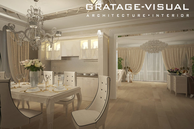 Фото из портфолио Киев, пр. Кейлов,  180 кв м – фотографии дизайна интерьеров на INMYROOM