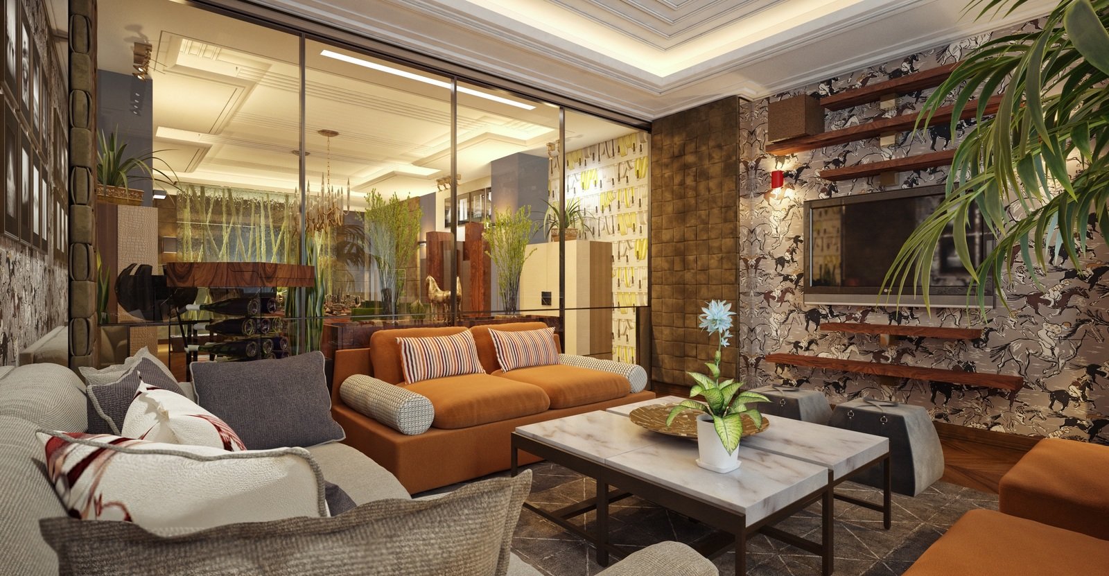 Фото из портфолио Комната отдыха для руководства банка – фотографии дизайна интерьеров на INMYROOM Фото из портфолио Комната отдыха для руководства банка – фотографии дизайна интерьеров на INMYROOM