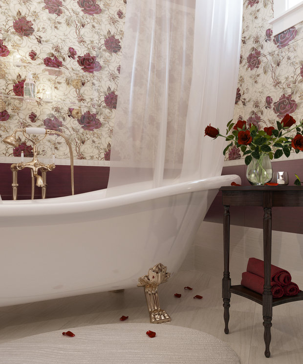 Фото из портфолио Визуализация ванны для Paradyz ceramica – фотографии дизайна интерьеров на INMYROOM