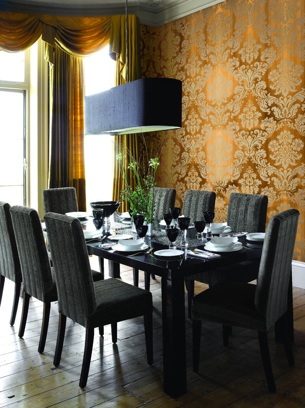 Фотография: Кухня и столовая в стиле Классический, Декор интерьера, Декор дома, Обои – фото на INMYROOM
