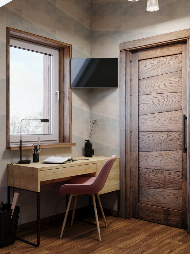 Фото из портфолио Дачный дом в стиле лофт – фотографии дизайна интерьеров на INMYROOM