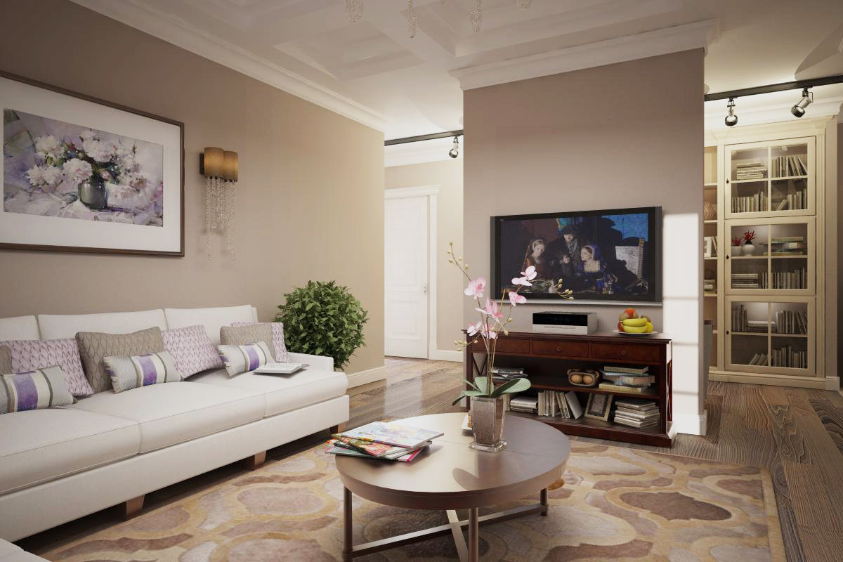 Фото из портфолио Квартира на набережной Яузы, 120 м2 – фотографии дизайна интерьеров на INMYROOM Фото из портфолио Квартира на набережной Яузы, 120 м2 – фотографии дизайна интерьеров на INMYROOM