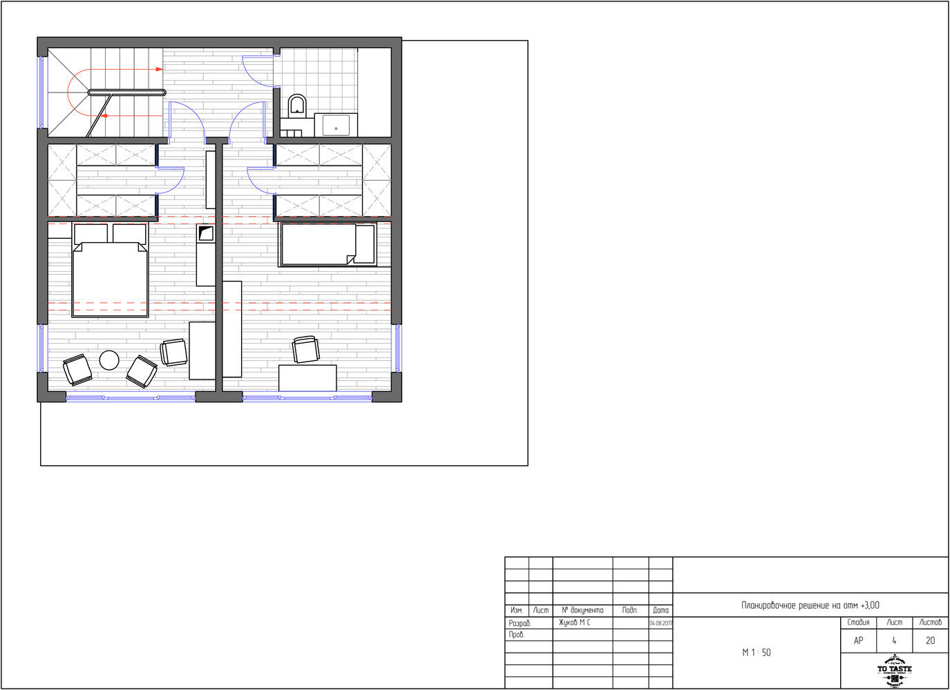 Фотография: Планировки в стиле , Дом, Проект недели, Дом и дача, Макс Жуков, Ленинградская область, ToTaste Studio, 4 и больше, Более 90 метров – фото на INMYROOM