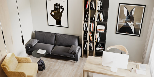 Фото из портфолио ЖК «На Фруктовой», Ижевск, 85 м2 – фотографии дизайна интерьеров на INMYROOM