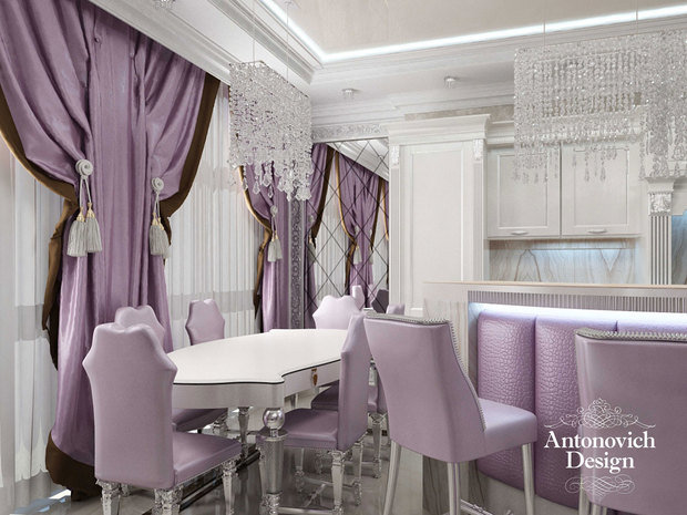 Фото из портфолио Праздник роскоши от ANTONOVICH DESIGN – фотографии дизайна интерьеров на INMYROOM