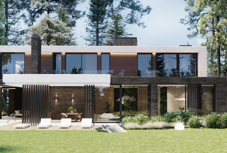 "Soft concrete" house