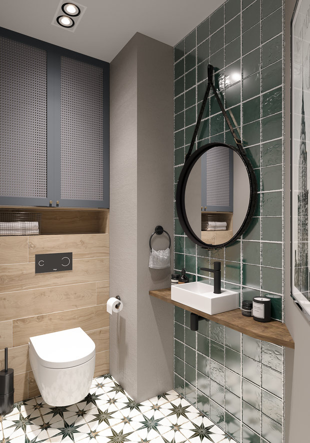 Фото из портфолио Лофт в ЖК "Парус Делюкс" – фотографии дизайна интерьеров на INMYROOM