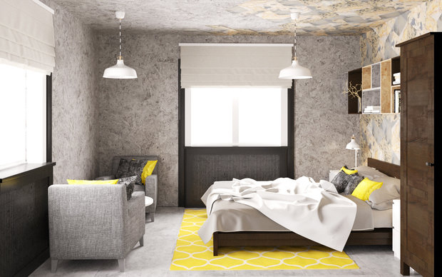 Фото из портфолио Интерьер из плит OSB – фотографии дизайна интерьеров на InMyRoom.ru
