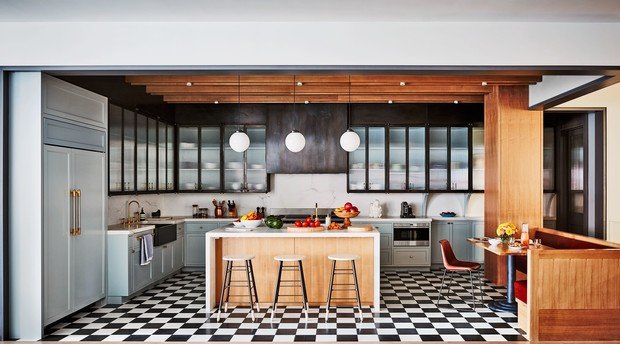 Фото из портфолио  Стильный и функциональный интерьер манхэттенского дуплекса – фотографии дизайна интерьеров на INMYROOM