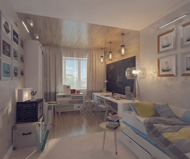 Фото из портфолио Легкий французский фьюжн – фотографии дизайна интерьеров на INMYROOM