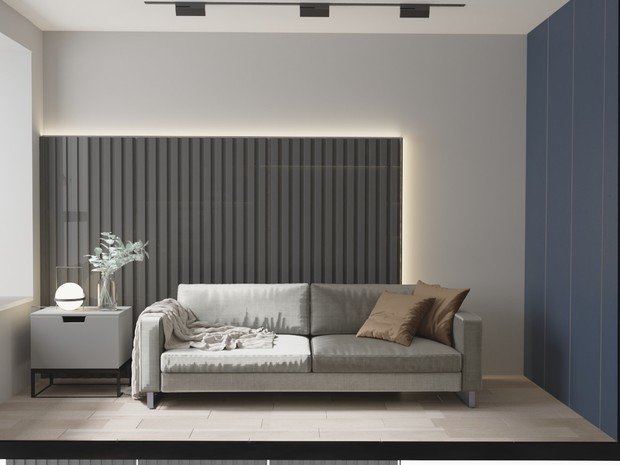 Фотография: Кабинет в стиле Минимализм, Современный, Декор интерьера, Квартира, Советы, Москва, 3 комнаты, Более 90 метров, DSGN HUB, Нина Воинова – фото на INMYROOM