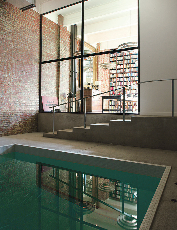 Фото из портфолио Квартира в три этажа с видом на Нью-Йорк!!! – фотографии дизайна интерьеров на INMYROOM