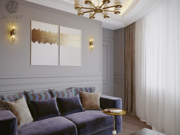 Фото из портфолио ЖК Утесов. Кабинет – фотографии дизайна интерьеров на INMYROOM