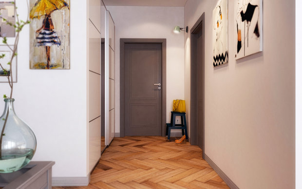 Фото из портфолио Квартира-студия в скандинавском стиле  – фотографии дизайна интерьеров на INMYROOM