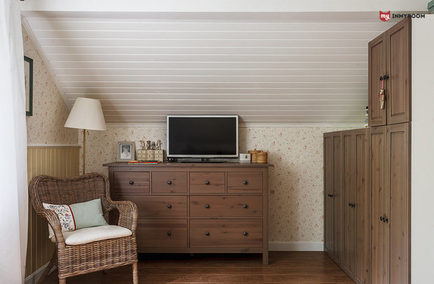 Фотография: Спальня в стиле Прованс и Кантри, Проект недели, Дача, Подмосковье, Дом и дача, Московская область, Кратово, 4 и больше – фото на INMYROOM